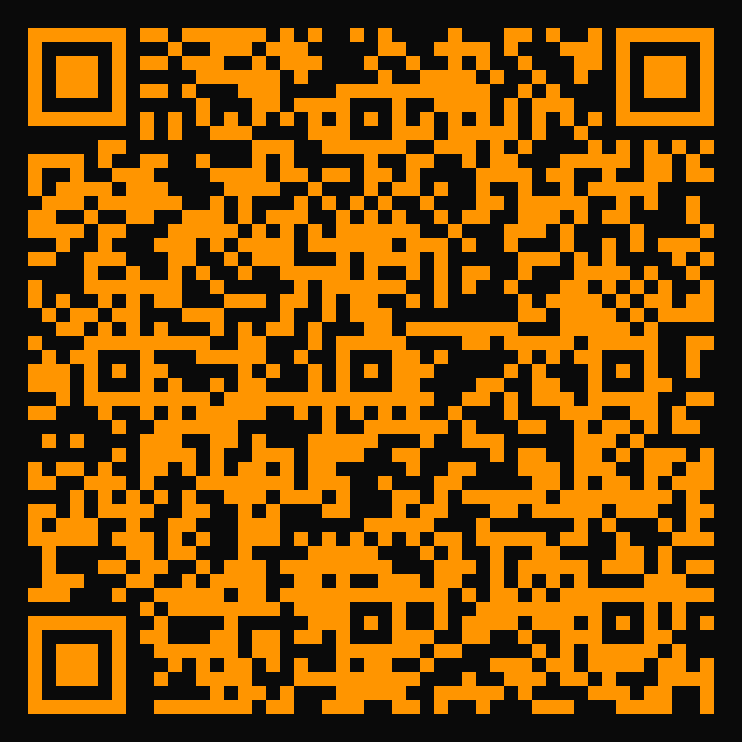 On-chain Bitcoin donation QR code