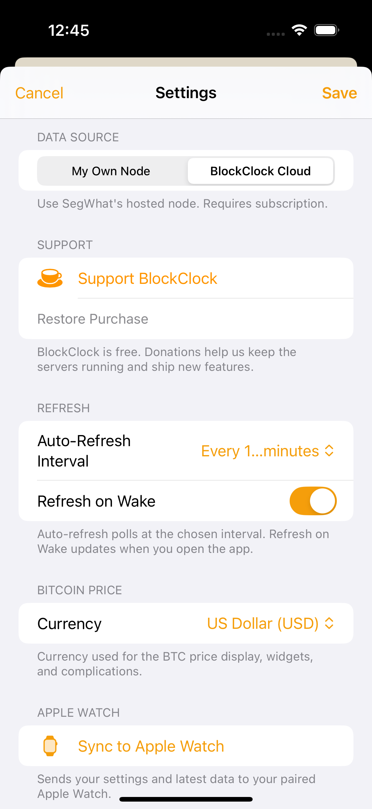 BlockClock Cloud Dashboard